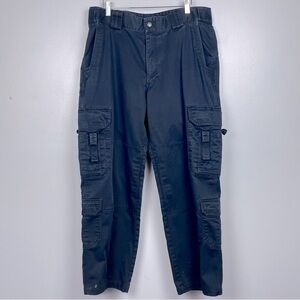 5.11 Tactical Men's Black Cargo Utility Pants TAC 105C Size 36; Military, EDC